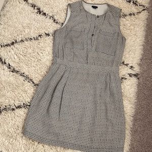 Theory silk sleeveless dress